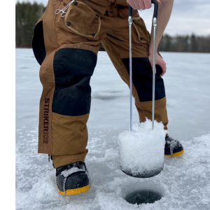 Ice Awls, Non Slip Retractable Ice Fishing Skimmer for Winter